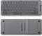 Générique Clavier Pliable sans Fil Portable, Compact et Fin, Gris (B088)