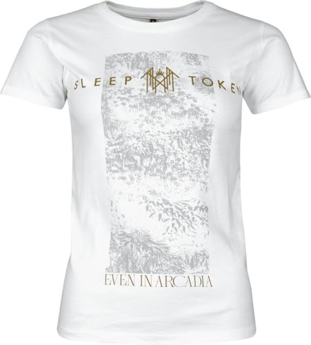 Sleep Token Even In Arcadia Frauen T-Shirt weiß Band-Merch, Bands