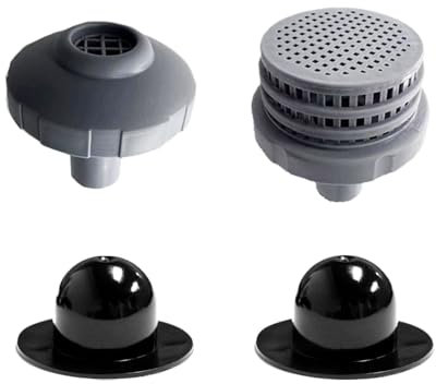 Nexusectar Pool Einlaufdüsen Set | Pool Rückschlagventil Set - Ersatzteile für Wohngebäude Gewerbe Instandhaltung