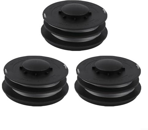 Doppelfaden Rasentrimmer Fadenspulen Ersatz für Gardenline GLR Serie Elektro-Trimmer GLR 450-459 Modelle 75 mm Durchmesser