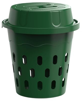 Compostiera interrata - Produzione di fertilizzante nel terreno - Contenitore per Vermicompostaggio da Giardinaggio | Cortile rialzato vivaio fattoria principianti professionisti giardinieri