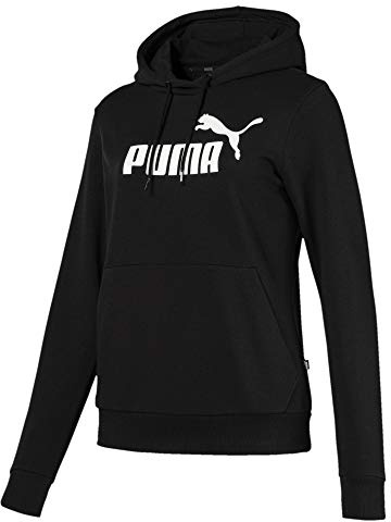 PUMA Damen Pullover, Cotton Black, M