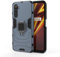 Dedux Funda Compatible con OPPO Realme 6 Pro, Caída Militar [Funciona con El Montaje De Coche Magnético] PC Duro y TPU Case Carcasa. Azul Marino