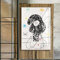XINNeck Leinwanddruck，Foto,Geschenke,Wanddekoration,Peaky Blinders Film TV Film Martin Scorsese HD Wandkunst Wohnkultur Leinwand Malerei Kunst Nordische Dekoration Cafe Bar Zimmer Poster -50x70cm