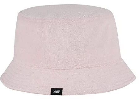 New Balance Men's and Women's Terry Lifestyle Bucket Hat, One Size, Stone Pink