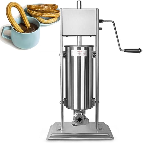 Latin Fruit Jam Filling Machine,Commercial Maker Machine, Latin Fruit Donut Machine Capacity Stainless Steel Filler Machine Commercial and Home Use,7L