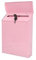 Durratou Wandbriefkasten Wandsammelbox Bauernhaus Briefkasten mit Schlüssel geeignet für Home Office Rosa