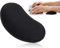 Lhbwhiz Repose-Poignet pour Souris, Repose-Poignet Ergonomique pour Souris avec Mousse à Mémoire, Tapis en Caoutchouc pour Souris pour Soulager le Poignet (Noir)