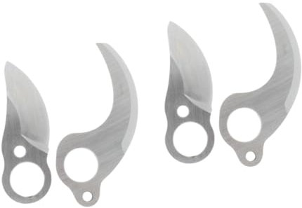 INOOMP 4 Stück Zubehör für Gartenscheren gartenwerkzeug gardening tools elektrische Astscheren Astschere-Schneideteil Ersatzteile für Gartenscheren Gartenschere aus Kohlenstoffstahl