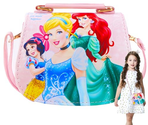 Handtasche Mädchen, Els Die Eiskönigin Geschenke, Mädchen Tasche Elsa Kindertasche, Prinzessin Wasserdicht Handtasche Klein Mit Verstellbarem Gurt Spitzenstil, Perlenhandtasche Geschenke Für Kinder