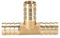WUUKEPSG 1 Raccord Cannelé En Laiton, Connecteur 2, 3 Ou 4 Voies Pour Tuyau de 4 À 19 Mm, Raccords de Tube D'Eau En Cuivre Pagoda/T 3 Way/8Mm