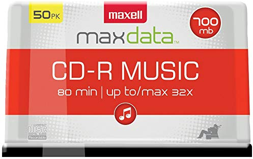 Maxell Cd-r Media - 700mb - 50 Pack