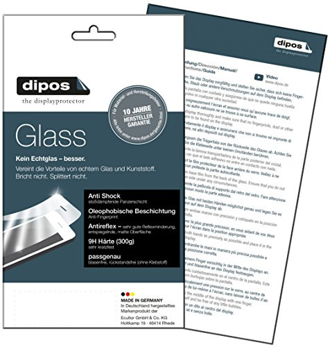 dipos 2x Displayschutzfolie 9H matt für Cyrus CS 24