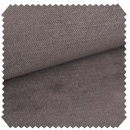 novely® ORMONT - Samtiger Chenille-Stoff - Robuster Möbelstoff - Polsterstoff in 18 Farben - Pflegeleichte Meterware 1lfm | Farbe: 04 Braun