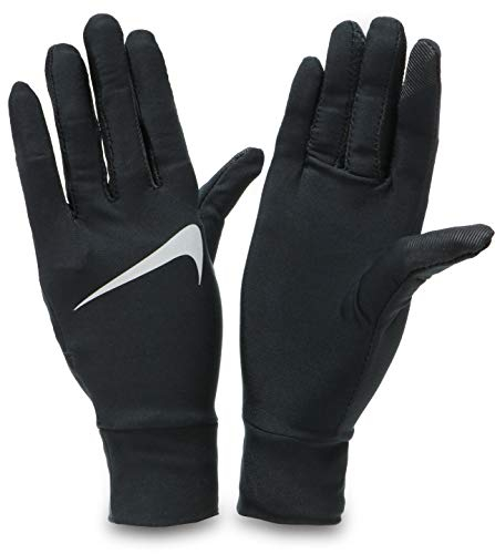 Nike Herren 9331/67 Lightweight Technologie Running Handschuhe, 082 Black/Silver, M