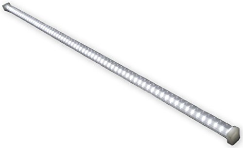 LICHT DISCOUNT 230 V LED Küchen Unterbau Lichtleiste IP54 35 LEDs warmweiss - 2 W (50 cm) Lichtleiste Unterbauleuchte