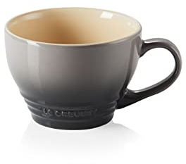 Le Creuset Stoneware Grand Mug, 400ml, Flint, 70304404440002