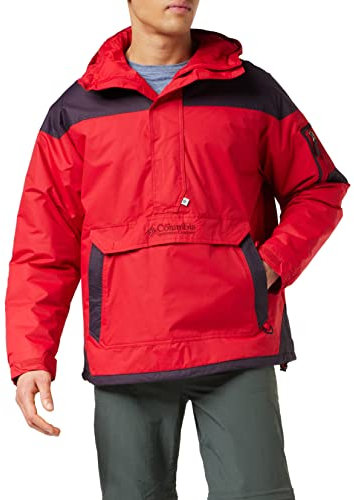 Columbia Challenger Insulated Pullover, Anorak hiver Homme, Mountain Red/Dark Purple, Taille S