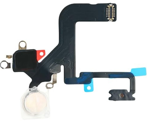 MEEFIX Blitzlicht-Flexkabel Ersatz für iPhone 12 Pro – Reparaturteile für A2341, A2406, A2407, A2408 Taschenlampen-Modul-Anschluss
