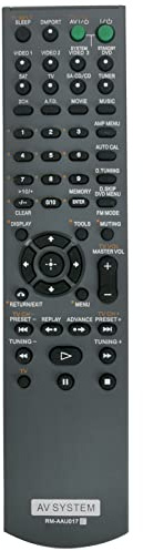 RM-AAU017 Ersatz Fernbedienung Fit für Sony Home Theater System HT-SF1100 HT-SS1100 HT-SF1200 HT-SS1200 HT-SF2000 HT-SS2000 HTP-78SS STR-KS1100 DVP-NS78H SS-MSP1100 SS-CNP1100