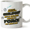 Mugffins Tasses pour COACH SPORTIF - En Français - Cadeau original pour COACH SPORTIF homme - Meilleur de Galaxie Quand Force Avec Moi - 11 oz / 330 ml