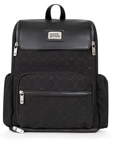 Bizzi Growin Changing Backpack - Onyx Black