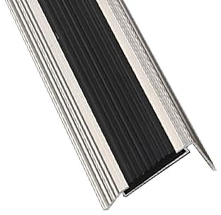 L Form Treppenkantenprofil Aus Aluminium, Treppenkantenprofil Treppenprofil, Treppenkantenstreifen, Eloxierungsprozess, Verschleißfest und Rutschfest, Treppen Geeignet für Hotels/Kindergärten ( Color