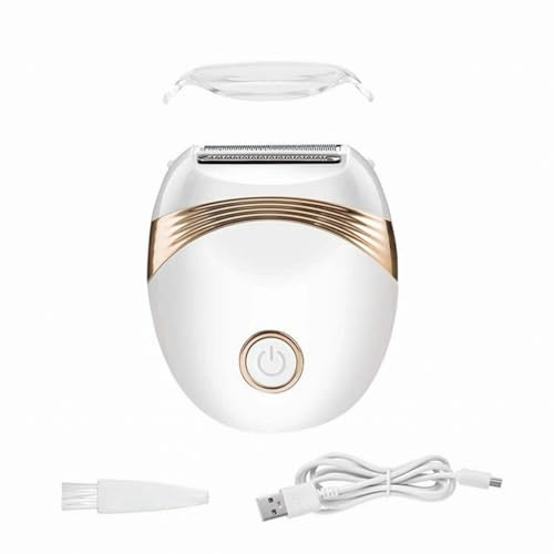 Tiardey Rasoio Elettrico Donna Rasoio Bikini Depilatore Wet Dry Lady per Gambe Corpo Viso Ascelle e Pube Portatile USB Ricaricabile