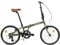 FabricBike Klappfahrrad, Alu-Rahmen, Single Speed, klapprad 20 Zoll, Folding, klapp Fahrrad, Klapprad Erwachsene, Fabric Bike Folding Bike (Cayman Green 7 Speed)