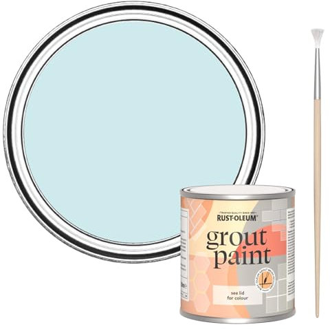 Rust-Oleum Blue Ultra-Durable Grout Paint - Duck Egg 250ml