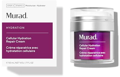 Murad Cellular Hydration Barrier Repair Cream – Pflegende Gesichtspflege repariert trockene, schuppige Haut – Heidelbeer-Omega-Fettsäuren und beruhigendes Allantoin stellt Sprungkraft und Ausstrahlung
