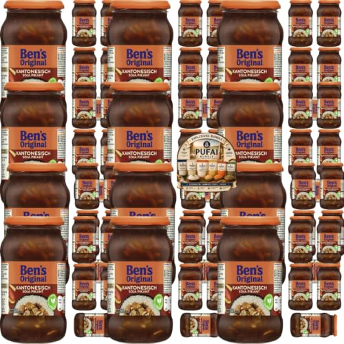 Ben's Original Kantonesisch Soja pikant würzen Soße Sauce 400 gramm x 70 STÜCK