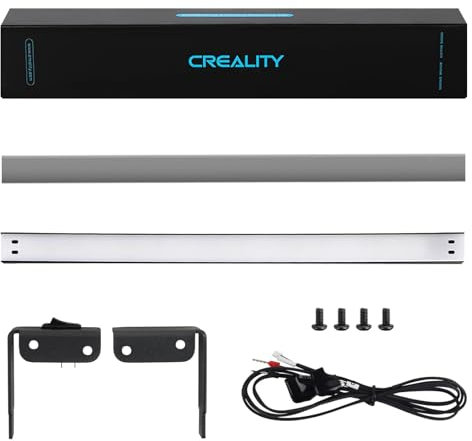 CREALITY Ender 3 V3 Plus LED Light Kit 24V 5W Licht 3D-Drucker Lichtleiste Streifen Upgrades Warmweißes Licht NUR Compatible with Creality Ender-3 V3 Plus 3D Drucker-NICHT für Ender-3 V3