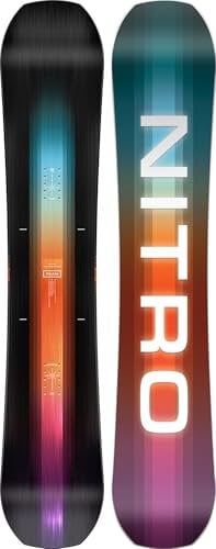 Nitro Snowboards Team Board '25, Freestyle/Freerideboard, Directional Twin, Trüe Camber, All-Terrain, 152