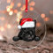 Weihnachtsschmuck 2024 Hund erste Weihnachtskatzen Acryl Xmas Ornament Welpen Erstes Weihnachten Souvenir Haustier Portrait Bulldogge Boxer Andenken Sammlerstück Geschenk Baumschmuck Strumpf