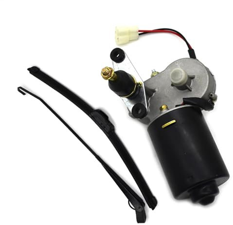 UTV Windshield Wiper Kit, UTV Wiper Windshield Wipers, 12V Electric Motor Wiper Kit, Power Wiper Kit, Replacement Wiper Parts, Vehicle Window Wipers, for Tricycle, UTV, Boat