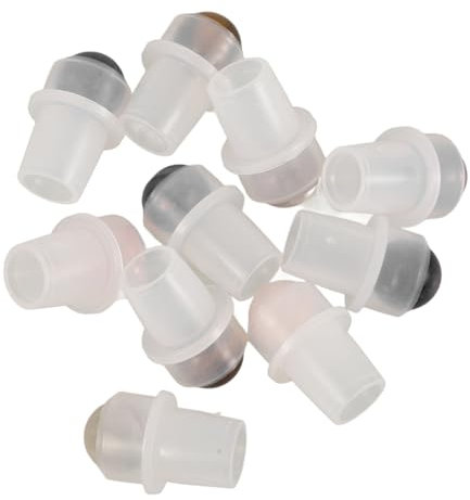 BELLIFFY 10stücke Teiliges Halbedelstein-rollerkugeln Flaschenmund Ersatz Für Ätherische Öle Duftsteine in Verschiedenen Farben Langlebig Praktisch Für Ätherische Öl Parfümflaschen