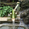 Fontaine à eau en bambou alimentée, fontaine en bambou alimentée, fontaine de jardin japonaise, bec cascade, fontaine d'extérieur 100 % faite à la main, décoration extérieure dernière intervention