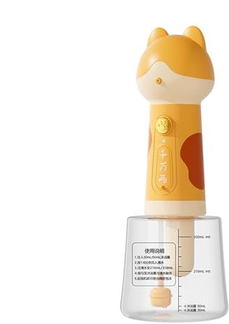 ETUCYNG Electric Dog Shampoo Spender, Hunde Shampoo Sprayer - Cartoon Electric Foaming Shampoo Spender für Hund | Haustierdusche und Badezubehör für Badewanne, Spülbecken, Badreinigung