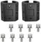 Aluminiumschienenclip Für Elektrowerkzeugpackouts Rails Packouts Rails Adapter Montierungen Auf Packouts Rails Corner Packouts Adapterhalterungen