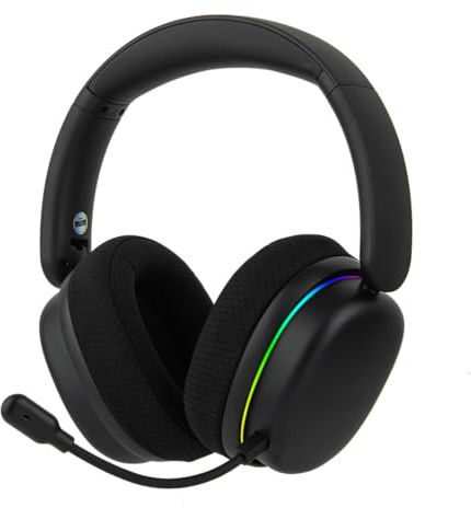 EPOMAKER X Aula G7 Pro Auriculares Gaming Inalámbricos con Micrófono, Negro
