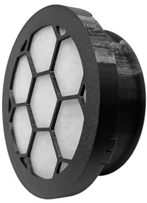 3DGROW 1x Luftfilter mit Lichtfalle mit 2 Filtereinsätzen ⌀100mm für Growbox Zelt Schrank Zubehör Homebox Secret Jardin GrowPro Zelsius Mars Hydro Spider Farmer
