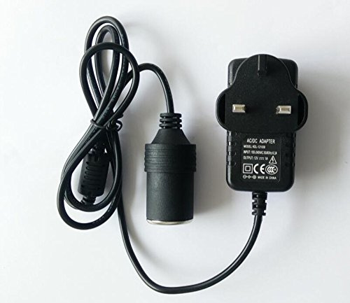 Los inversores de energía coche – BW AC a DC adaptador de enchufe convertidor, 100 ~ 240 V Red a 12 V 1000 mA enchufe del encendedor de cigarrillos del coche adaptador de alimentación de batería,