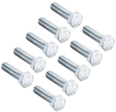 sourcing map 5/16-18 * 1-1/4 Vis à tête hexa boulon fix acie carbone classe 5 UNC 10pc