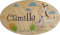 Plaque de Porte en bois personnalisée pour une Chambre d'enfant - Le prénom de la plaque en bois est personnalisable - cadeau de naissance personnalisé bébé Décoration (Sophie la Girafe)