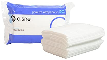 CISNE Gamuza Atrapapolvo Envase 20 Uds, Multicolor, Regular