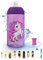 FreeWater Trinkflasche, 500 ml, Einhorn 2 lila: schadstofffrei, spülmaschinengeeignet, auslaufsicher, langlebig