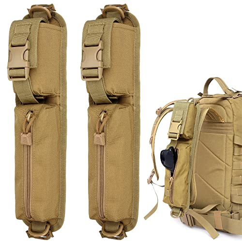 WYNEX Tactical Molle Zubehörtasche, Rucksack Schultergurt Tasche Schulterband Zusätzliche Tasche Multifunktionale Tasche für Jagdwerkzeuge