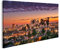 islandburner Bild auf Leinwand Schöner Sonnenuntergang Palmen Los Angeles Kalifornien Bilder Wandbilder Poster