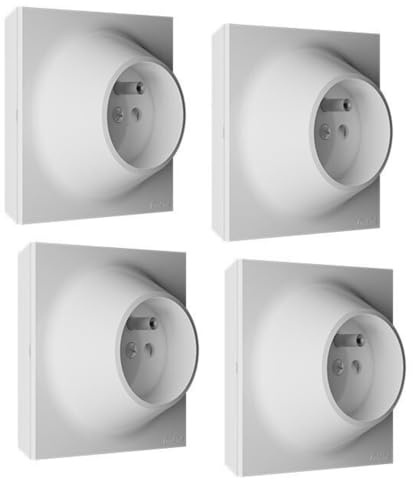 FONTINI - Lot de 4 prises 2P+T blanche NEO EVO